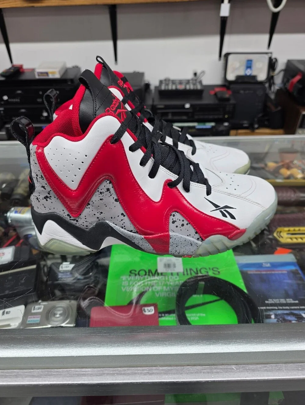 Reebok Kamikaze 2 Cement Trail Blazers Basketball Shoes Men's Size 11.5 V61152